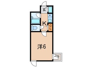 曙マンションの物件間取画像